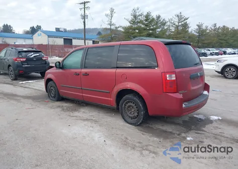 2008 Dodge Grand Caravan Se z USA, uszkodzony, nr VIN 1D8HN44H08B113699